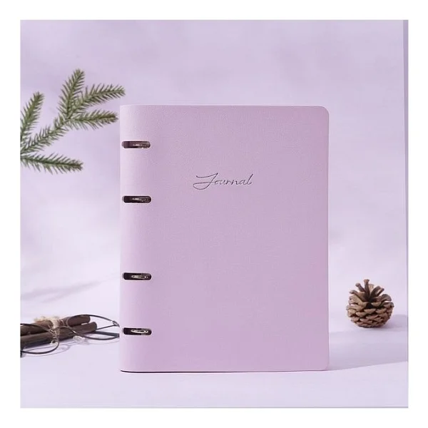 Victoria's Journals Ringo Vegan Deri Mekanizmalı Içi Değişebilen Defter A5 192 Sayfa 100 Gr Çizgili Siyah - Görsel 7