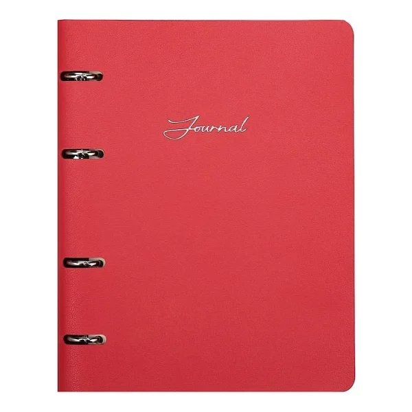 Victoria's Journals Ringo Vegan Deri Mekanizmalı Içi Değişebilen Defter A5 192 Sayfa 100 Gr Çizgili Siyah - Görsel 5