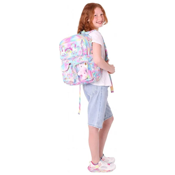 Kaukko Kids L5243 Plush Unicorn Okul Sırt Çantası - Görsel 6