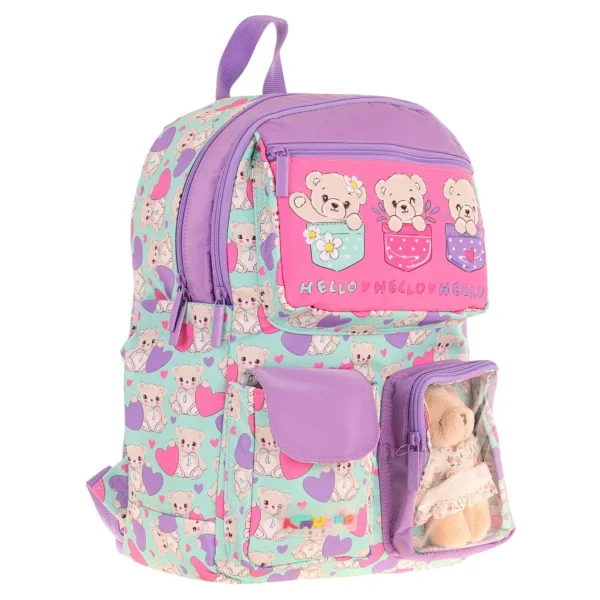 Kaukko Kids L5241 Plush Cat Okul Sırt Çantası - Görsel 10
