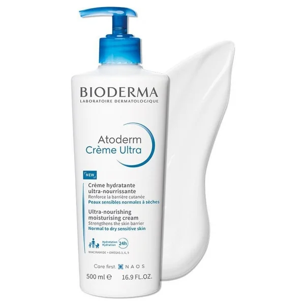 Bioderma Atoderm Ultra Nemlendirici Krem 500 Ml 2 Adet - Görsel 3