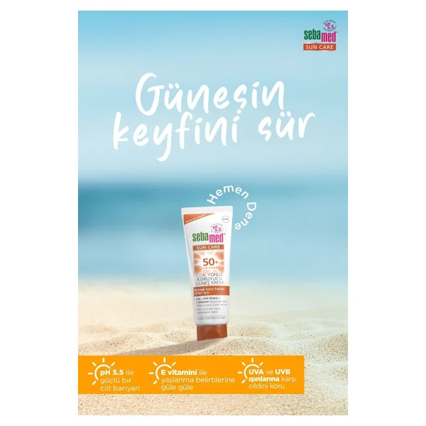 Sebamed Sun Care Çok Yönlü Koruyucu 50 Ml 2 Adet 50 Faktör Güneş Kremi - Görsel 4