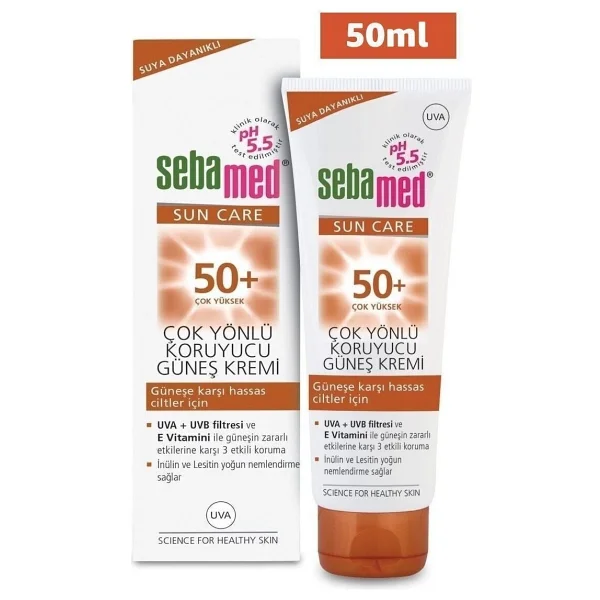Sebamed Sun Care Çok Yönlü Koruyucu 50 Ml 2 Adet 50 Faktör Güneş Kremi - Görsel 6