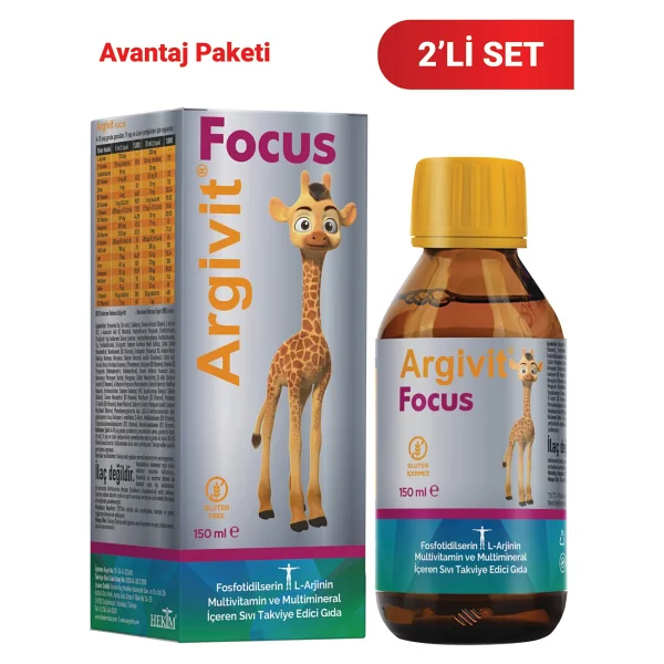 Argivit Focus Şurup 150 ml 2'li - Görsel 2