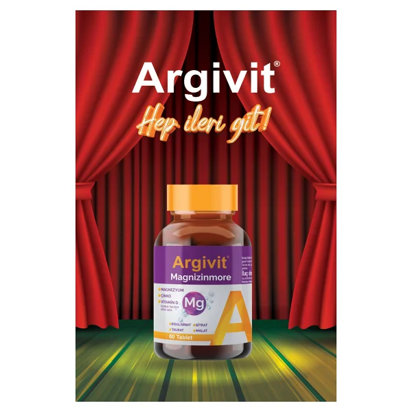 Argivit Magnizinmore 60 Tablet - Görsel 3