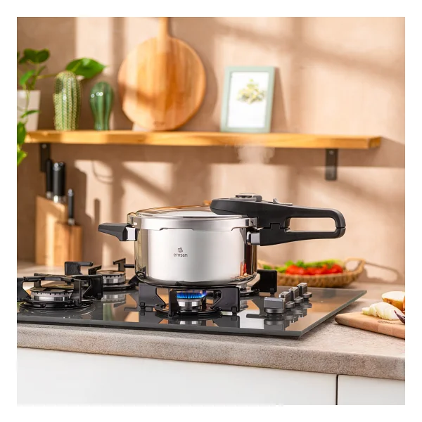 Emsan Fast Cooker Çift Emniyetli 4 Lt Düdüklü Tencere - Görsel 3