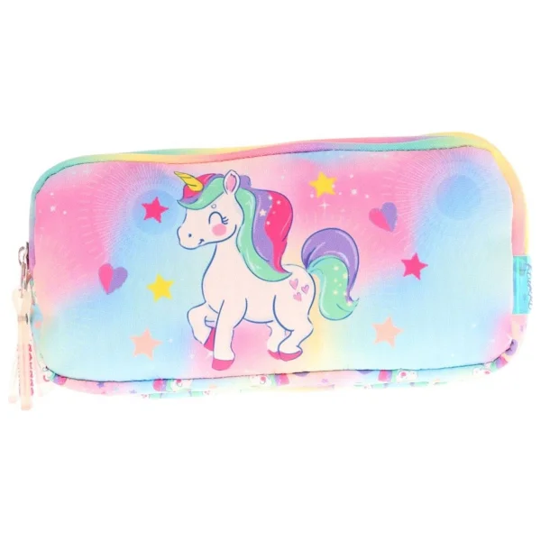 Kaukko Kids L8243 Plush Unicorn 3 Bölmeli Kalemlik - Görsel 2