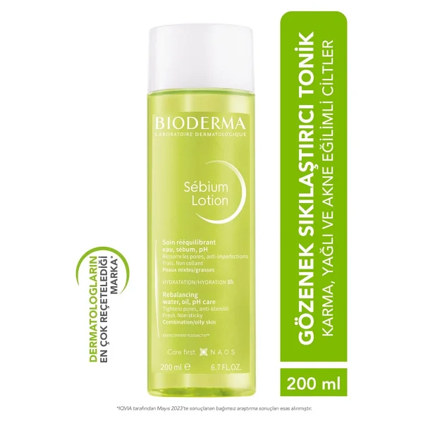 Bioderma Sebium Yağlı Ciltler İçin 200 Ml Tonik - Görsel 7