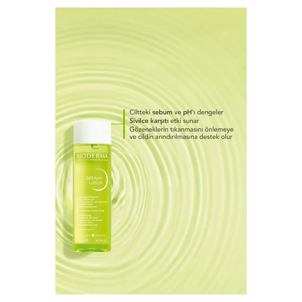 Bioderma Sebium Yağlı Ciltler İçin 200 Ml Tonik - Görsel 4