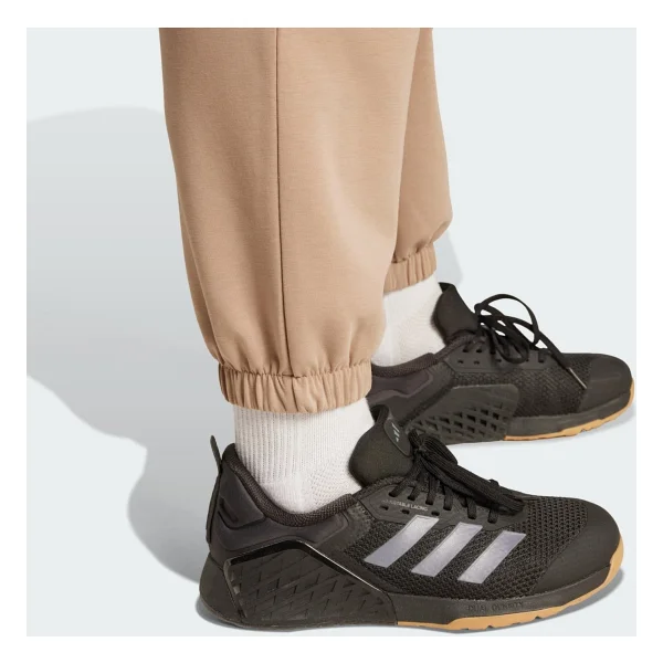 Adidas Designed For Training Warm-Up Jx7340 Kahverengi Kadın Eşofman Altı - Görsel 4