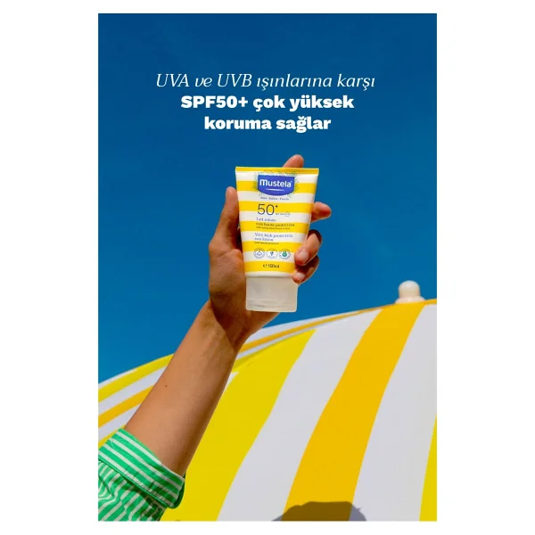 Mustela Çok Yüksek Koruma 40 ml 2 Adet 50 Faktör Güneş Losyonu - Görsel 3