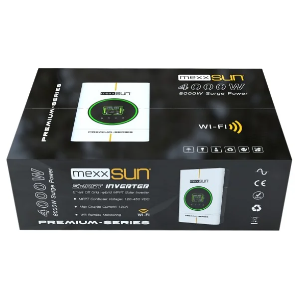 Mexxsun Premium 24 V 4 Kw Tam Sinüs Akıllı İnverter - Görsel 5