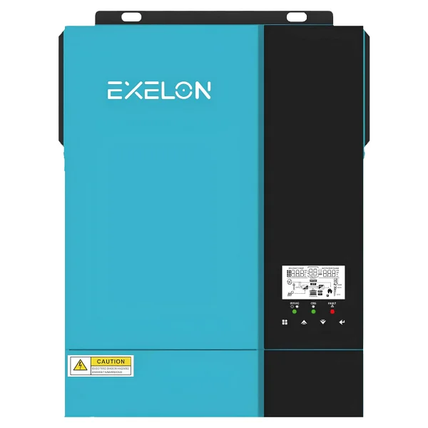 Exelon 24 V Volt 4200 W Watt 4.2 Kw Mppt Tam Sınus Akıllı Inverter 220 Volt Çevirici Invertör - Görsel 4
