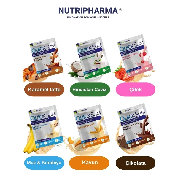 Bariatrik Protein Tozu Mix, Whey Proteinli Öğün Yerine Geçen Shake, 60 Saşe, Karışık Aromalı - Karışık Meyve - Görsel 2
