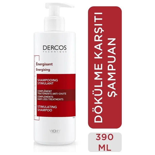 Vichy Dercos Energy+ 400 Ml Saç Dökülmesine Karşı Şampuan - Görsel 6