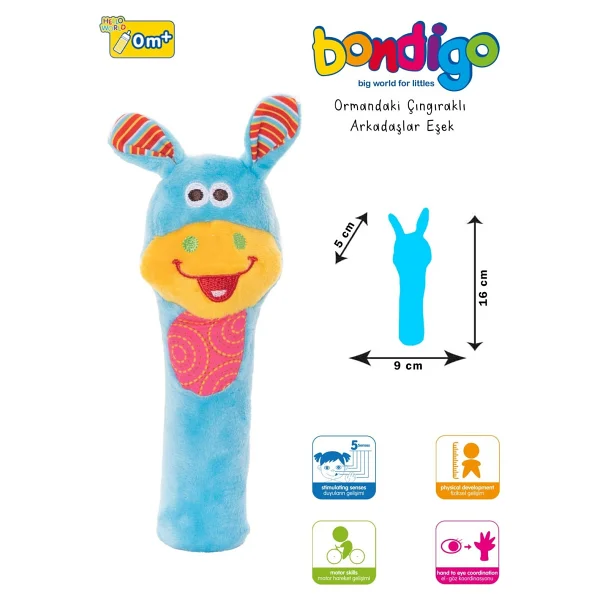 Bondigo Ormandaki Çıngıraklı Arkadaşlar Eşek - Görsel 2