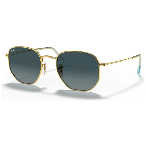 Ray-Ban Hexagonal 3548n 91233m Gold-Blue Güneş Gözlüğü - Görsel 7