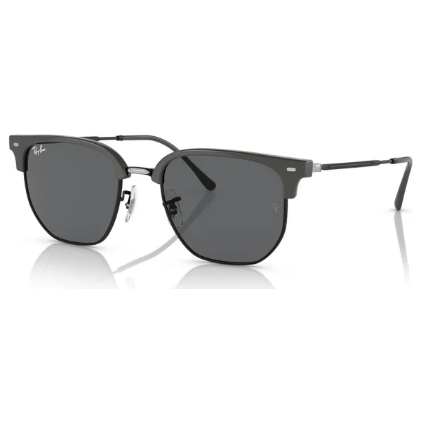 Ray-Ban New Clubmaster 4416 6653b1 Grey/Black-Dark Grey Güneş Gözlüğü - Görsel 7