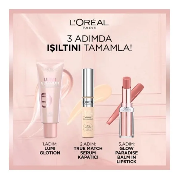L'oreal Paris Glotion All In One Doğal Işıltılı Veren Likit Highlighter - Görsel 9