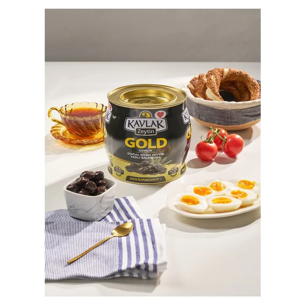 Kavlak Gold 2 Kg Gemlik Siyah Zeytin - Görsel 3