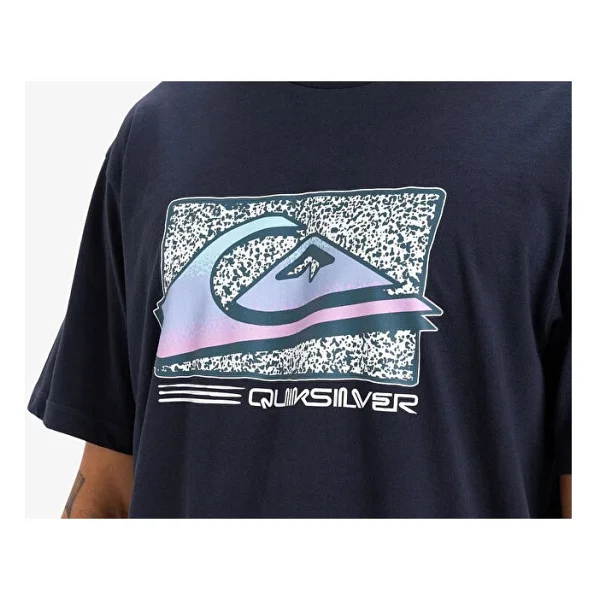 Quiksilver Retro Fade Erkek Mavi Tişört - Lacivert - Görsel 3