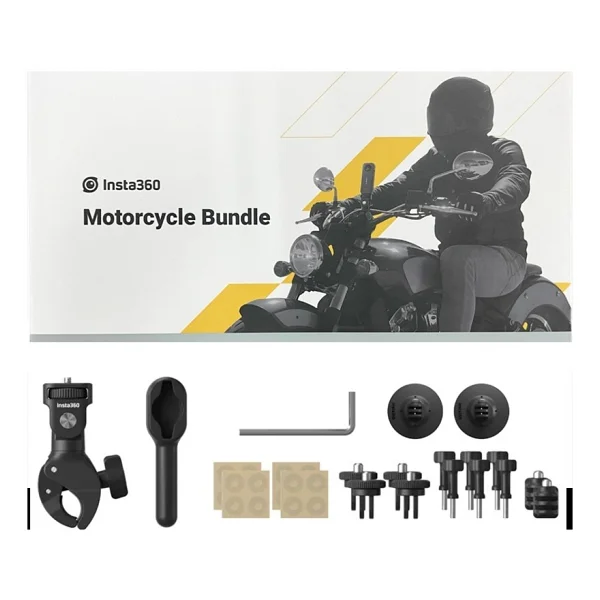 Insta360 X4 Aksiyon Kamerası - Motosiklet Kiti - Görsel 2