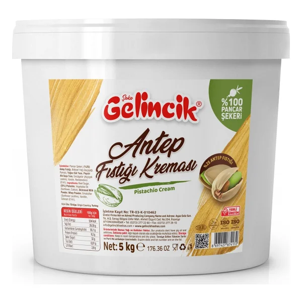 Gelincik Antep Fıstığı Kreması 5 KG - Görsel 7