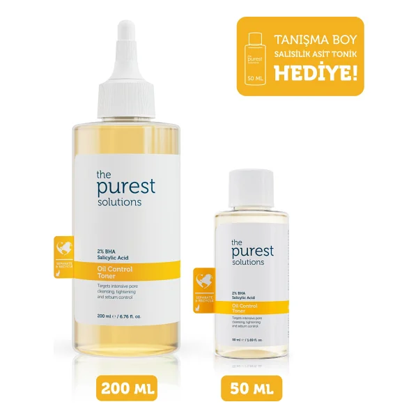 The Purest Solutions Siyah Nokta Karşıtı Salisilik Asit Tonik Cilt Bakım Seti: 200 Ml + 50 Ml Tanışma Boy - Görsel 7