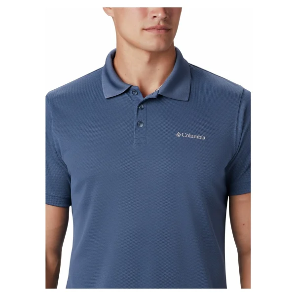 Columbia Utilizer Am0126-464 Lacivert Kısa Kollu Polo Yaka Erkek Tişört - Görsel 4