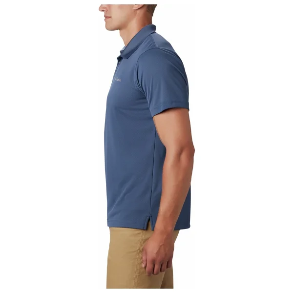 Columbia Utilizer Am0126-478 Mavi Kısa Kollu Polo Yaka Erkek Tişört - Görsel 3