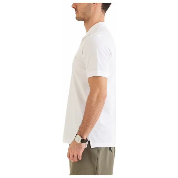 Columbia Cascade Range Solid Iı Cs0214-100 Beyaz Kısa Kollu Polo Yaka Erkek Tişört - Görsel 4