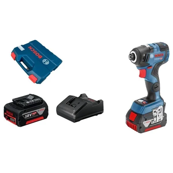 Bosch Gdr 18v-200 C Çift Akülü 5 Ah Somun Sıkma Makinesi - Görsel 6