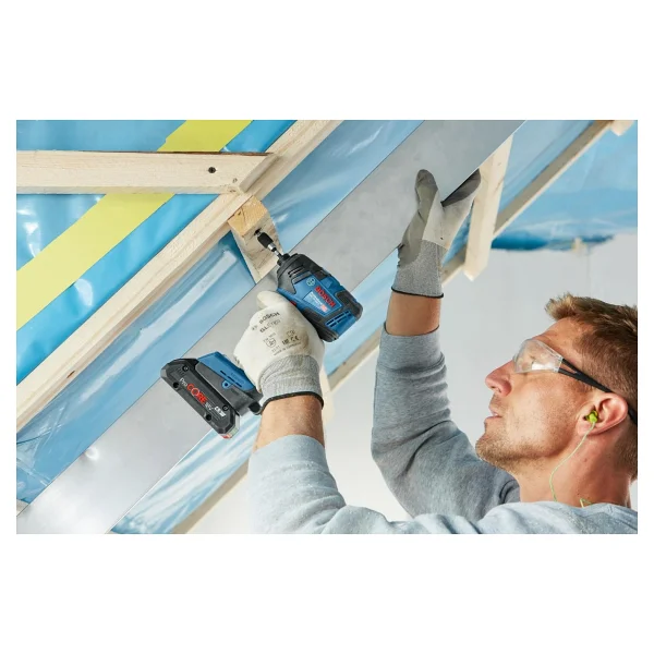 Bosch Gdr 18v-200 C Çift Akülü 5 Ah Somun Sıkma Makinesi - Görsel 3