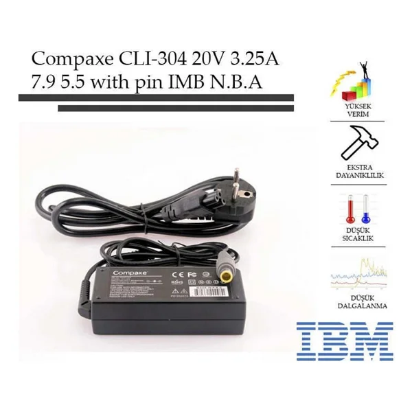Compaxe Clı-304 20v Notebook Adaptörü - Görsel 2