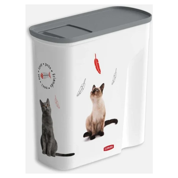 Şık Ve Kullanışlı Kedi Mama Saklama Kabı, Hijyenik Ve Pratik Kullanım Sağlar - Seçenek 1 - Görsel 2