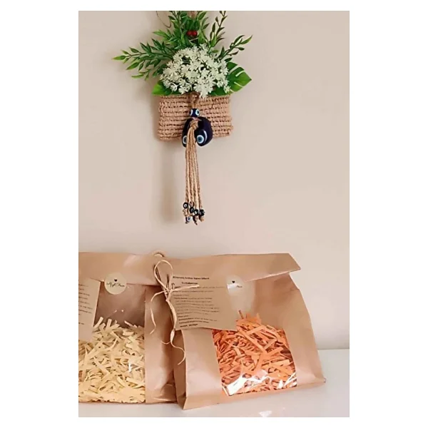 100 Adet 17x30 Pencereli Kraft Kese Kağıdı Gıdaya Uygun Poğaça Tost Sandviç Simit Kağıdı - Görsel 7