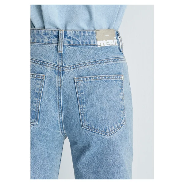 Mavi Victoria Real Blue 101072-34111 Açık Mavi Kadın Wide Leg Kot Pantolon - Görsel 8