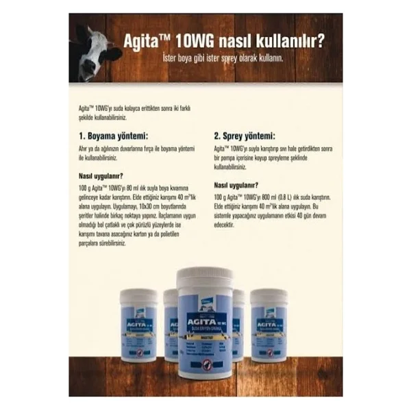 Elanco Agita 10 Wg Granül Karasinek İlacı 100 Gr - Görsel 6