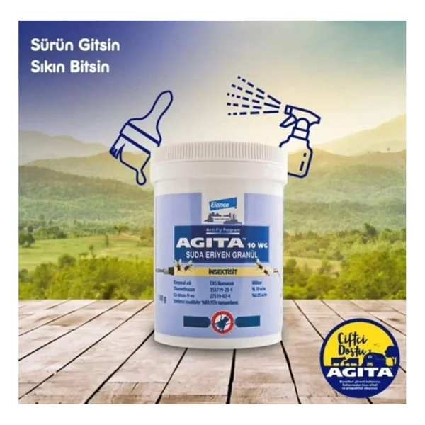 Elanco Agita 10 Wg Granül Karasinek İlacı 100 Gr - Görsel 10