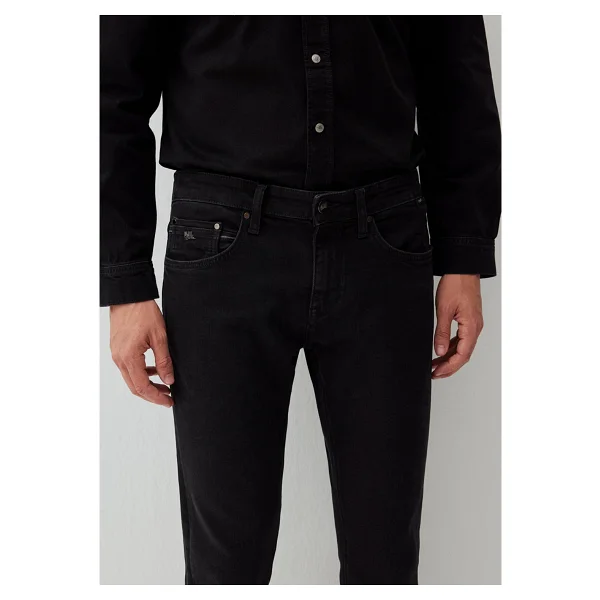 Mavi James Lux Black 00424-87866 Koyu Antrasit Erkek Skinny Jean - Görsel 7