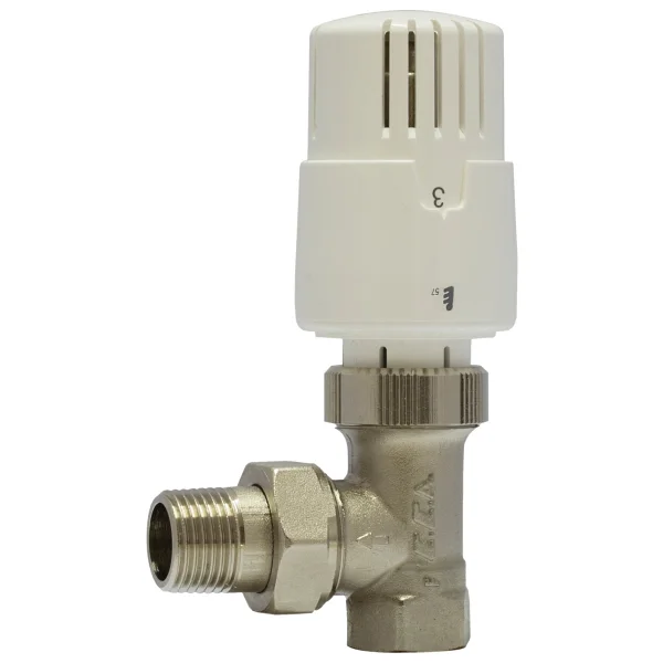 E.C.A. Trv4 602120755 1/2" 5 Adet Termostatik Köşe Radyatör Vanası - Görsel 3