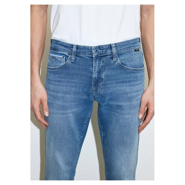 Mavi Martin Premium Blue 00378-84333 Açık Mavi Erkek Straight Jean - Görsel 6