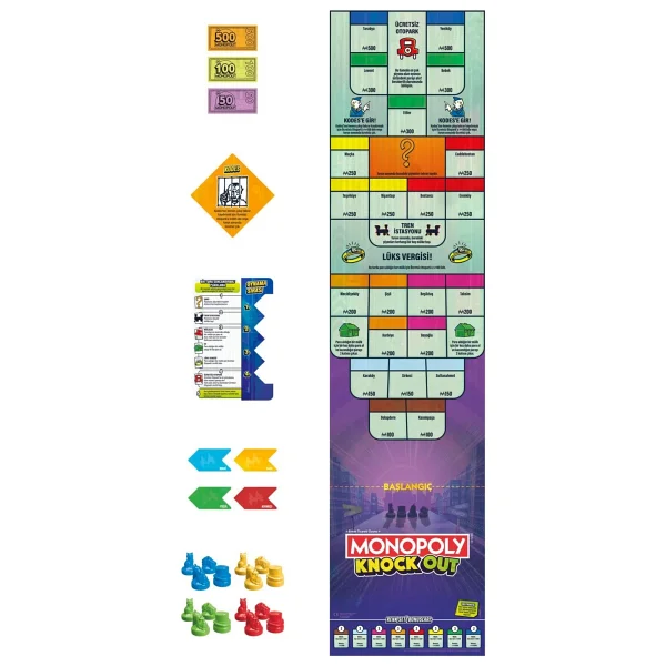 Monopoly Knockout F8995 - Görsel 5