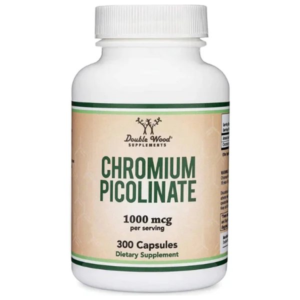 Double Wood Chromium Picolinate 1000 Mcg 300 Kapsül - Görsel 6