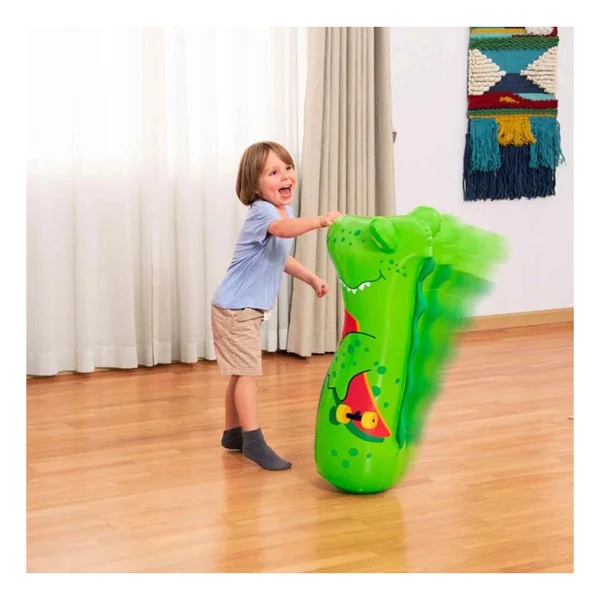 Bestway Hayvan Temalı Hacı Yatmaz 89 Cm 52152 Yeşil - Görsel 2