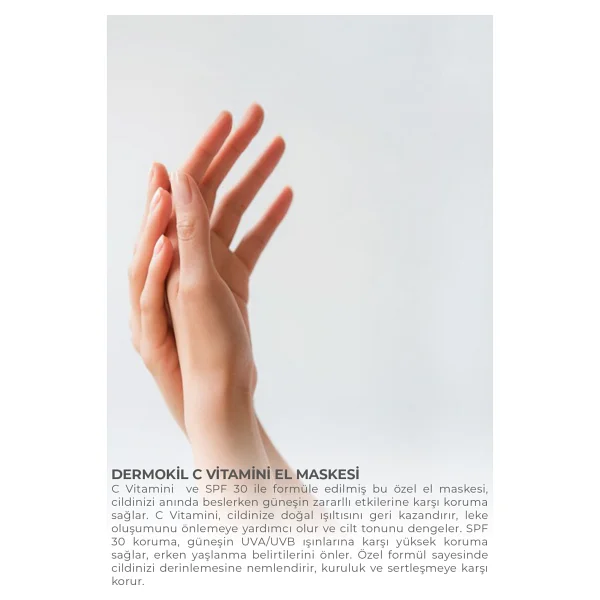 Dermokil Güneş Koruyucu Leke Karşıtı 30 Ml El Maskesi - Görsel 4