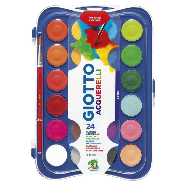 Giotto Acquerelli 30 Mm 24'lü Sulu Boya - Görsel 6