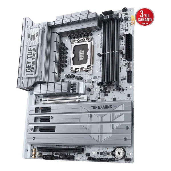Asus Tuf Gaming Z890-Plus Wi-Fi Intel Lga1851 DDR5 Atx Anakart - Görsel 6