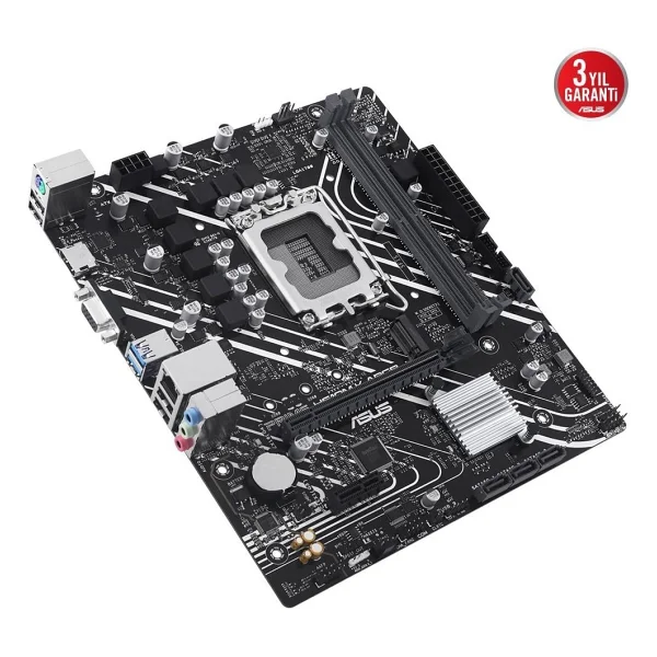 Asus Prime H610m-K Argb Intel Lga1700 DDR5 Micro Atx Anakart - Görsel 5
