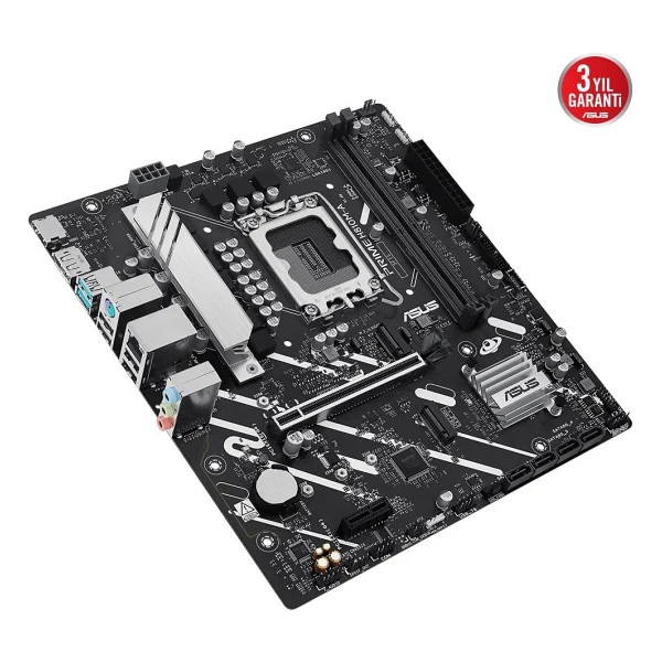 Asus Prime H810m-A-Csm Intel Lga1851 DDR5 Micro Atx Anakart - Görsel 4